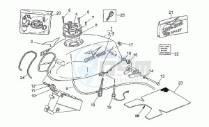 Sport 1100 Iniezione Iniezione drawing Fuel tank