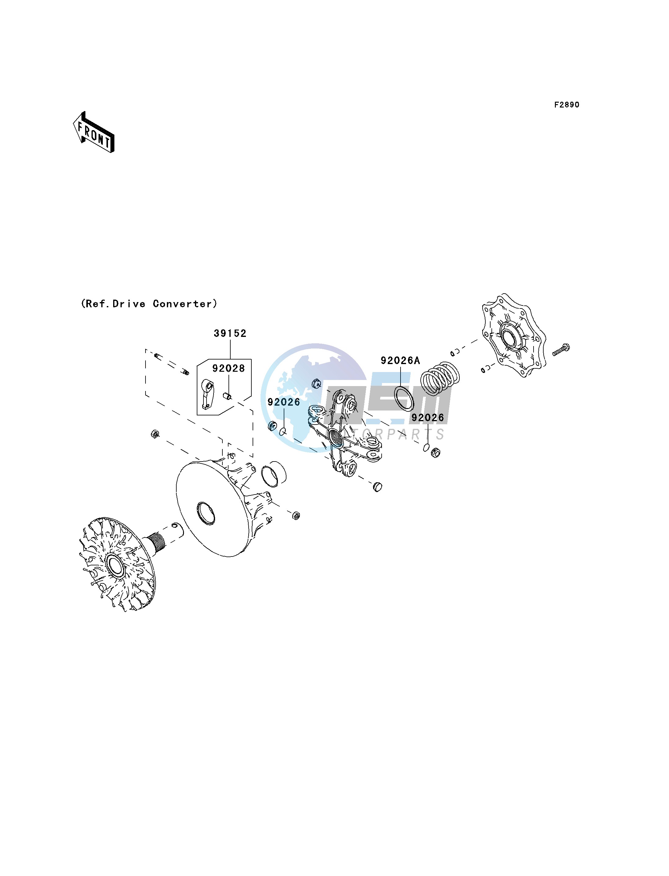 OPTIONAL PARTS-- DRIVE CONVERTER- -