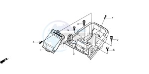 SH100 SCOOPY drawing BATTERY