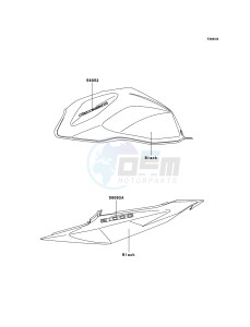 Z1000 ZR1000A6F FR GB XX (EU ME A(FRICA) drawing Decals(Black)