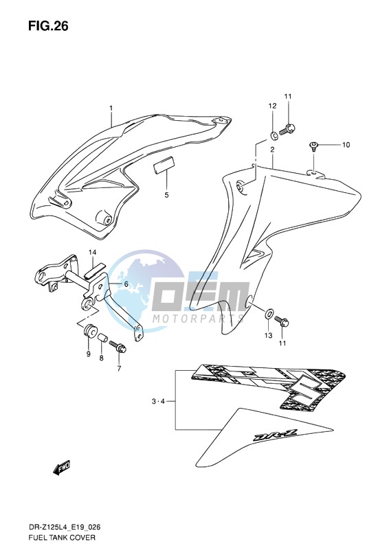 FUEL TANK COVER