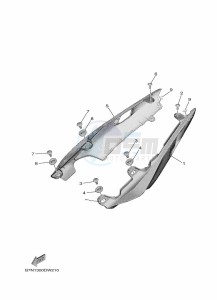 MT-09 MTN890-U (BMR1) drawing SIDE COVER