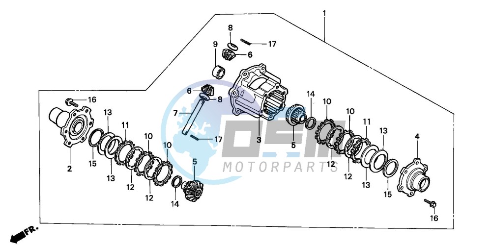 DIFFERENTIAL GEAR