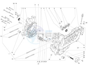 LX 150 4T 2V ie E3 Taiwan drawing Crankcase