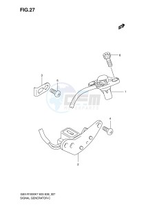 GSX-R1000 (E3-E28) drawing SIGNAL GENERATOR