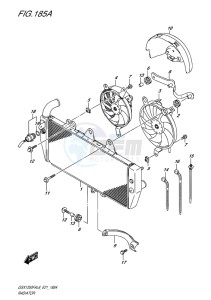 GSX-1250F ABS EU drawing RADIATOR