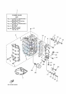 F50HETL drawing CYLINDER--CRANKCASE-1