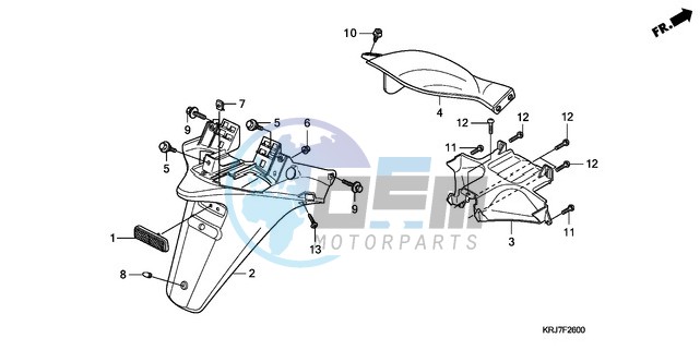 REAR FENDER