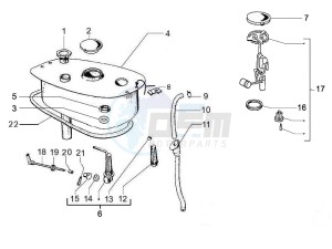 PX 125 drawing Fuel Tank