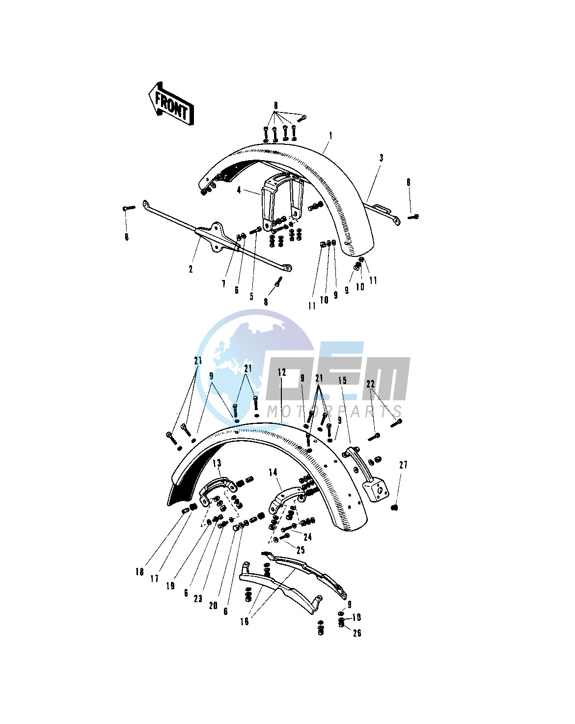 FENDERS -- H1_A_C- -