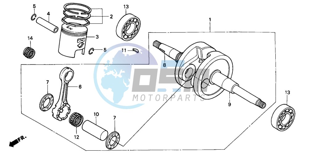 CRANKSHAFT/PISTON