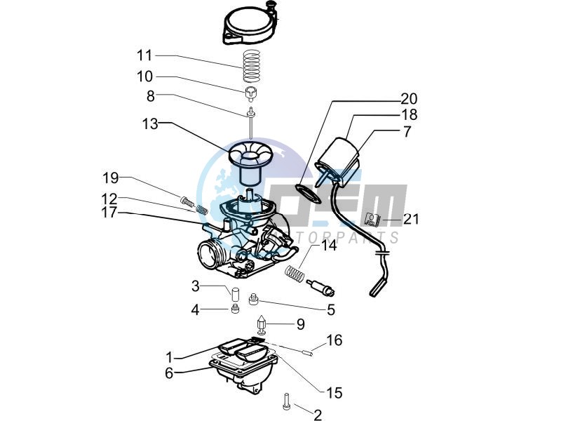 Carburetors components