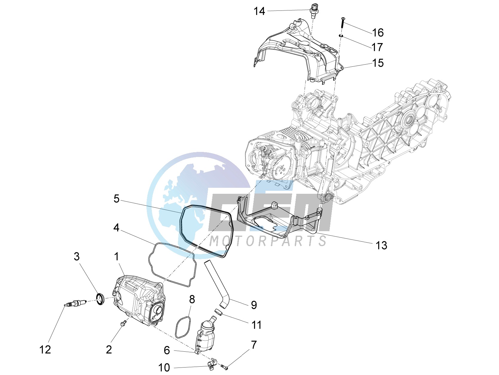 Cylinder head cover