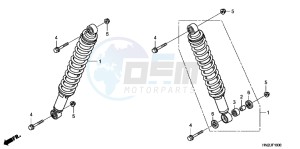 VFR800FH 2ED - (2ED) drawing STEERING STEM