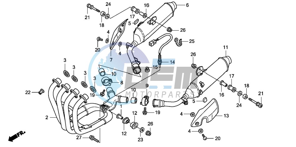 EXHAUST MUFFLER