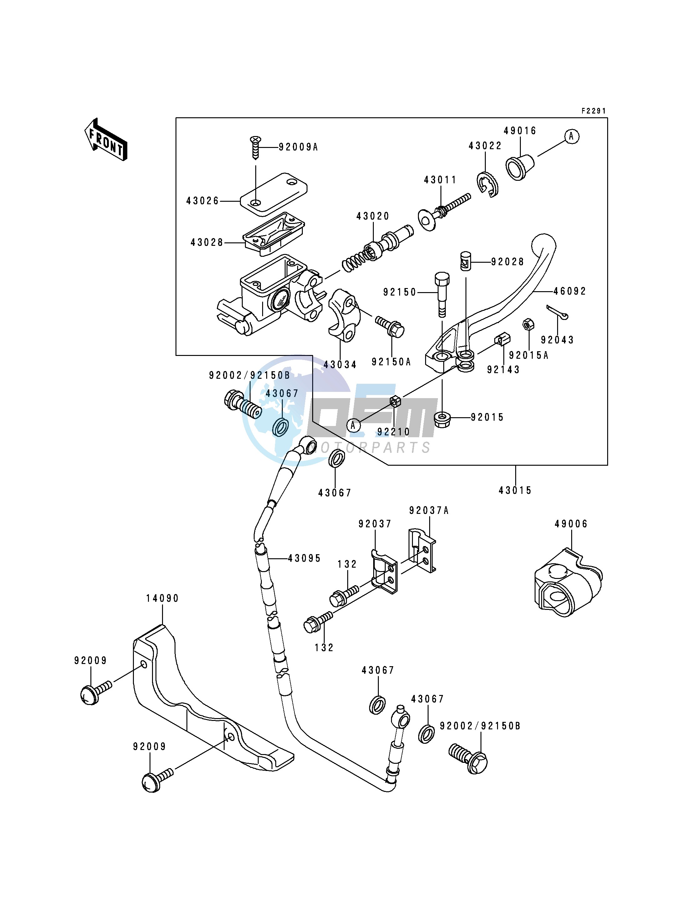 FRONT MASTER CYLINDER