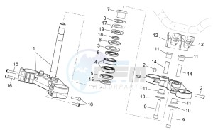 Dorsoduro 1200 (EMEA, APAC, NAFTA) (CND, EU, K, RU, USA, V) drawing Steering