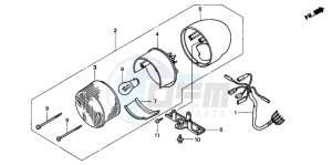 SGX50 drawing TAILLIGHT