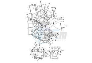 XJR 1300 drawing CRANKCASE