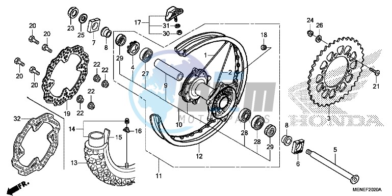 REAR WHEEL