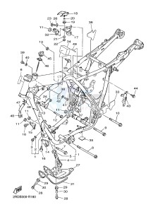 SR400 (2RDB) drawing FRAME