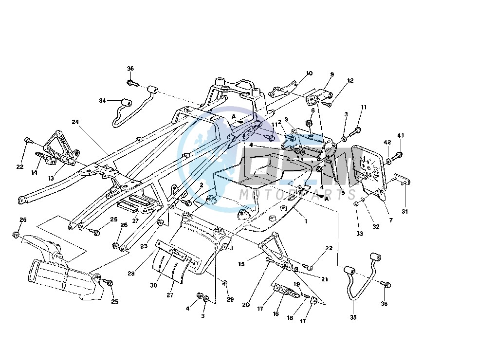 REAR FRAME