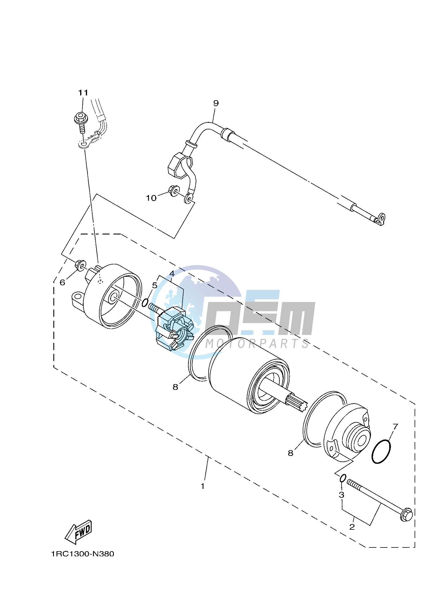 STARTING MOTOR