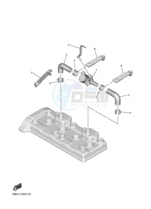 YZF-R6 YZF600 R6 (BN64) drawing AIR INDUCTION SYSTEM