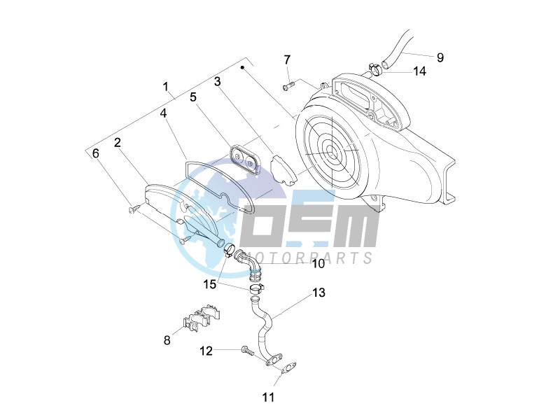 Secondairy air box