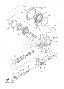 FJR1300A FJR1300A ABS (1MC7) drawing DRIVE SHAFT