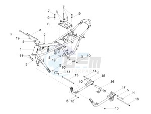 V7 III Stone 750 e4 (EMEA) drawing Frame