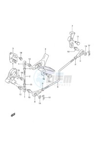 DF 25 drawing Throttle Control Non-Remote Control