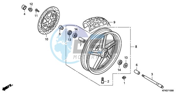 FRONT WHEEL