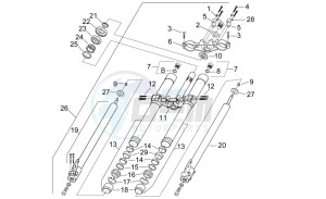 MX 50 drawing Front Fork