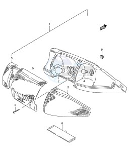 AE50 (E71) drawing REAR COMBINATION LAMP