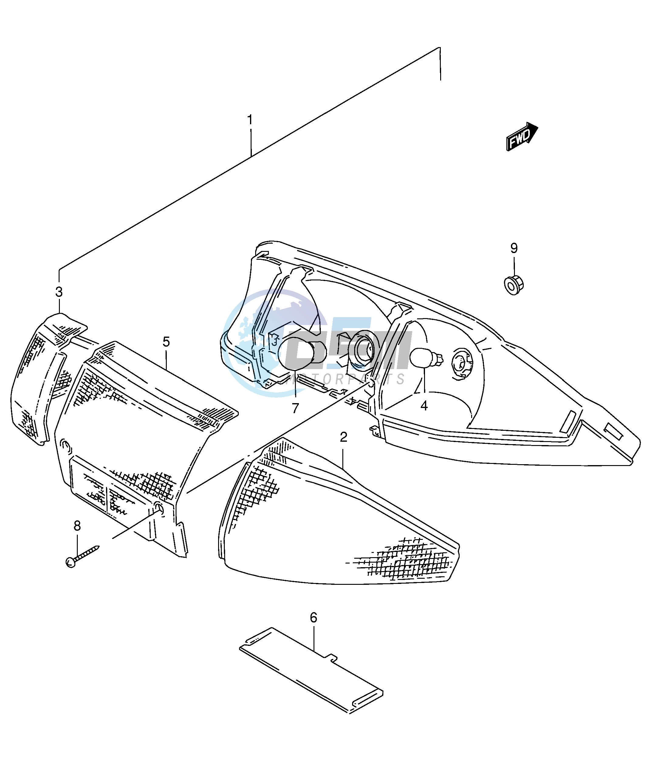 REAR COMBINATION LAMP