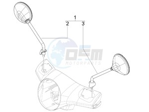 GTS 300 ie Super USA drawing Mirror