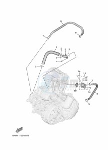 YXE850EN YX85EPAN (BANP) drawing WATER PUMP