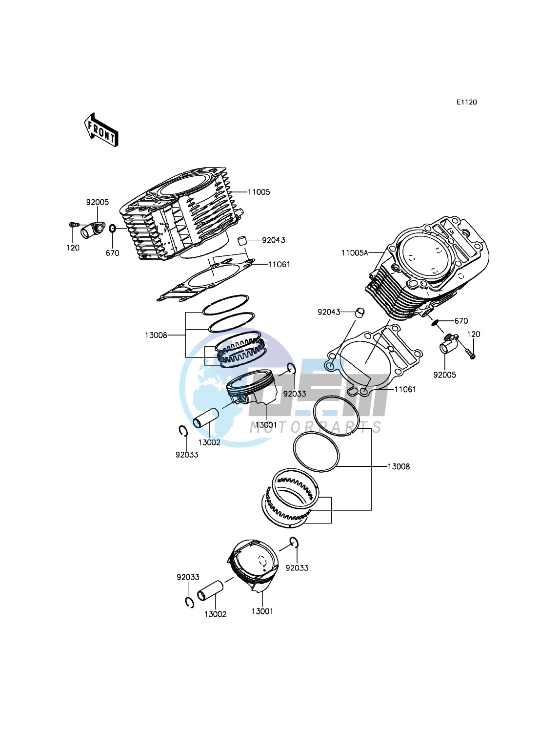 Cylinder/Piston(s)