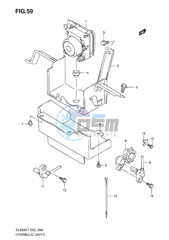 HYDRAULIC UNIT (ABS)