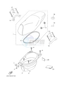 YN50FU NEO'S 4 (2ACB) drawing SEAT