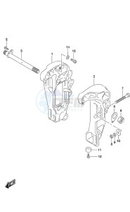 DF 50A drawing Clamp Bracket High Thrust