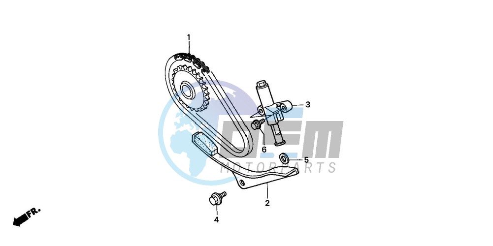 CAM CHAIN/TENSIONER