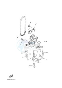 MT07A MT-07 ABS 700 (1XBE) drawing OIL PUMP