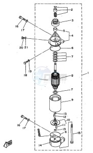 60FEDO drawing STARTER-MOTOR