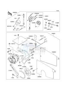 KAF 620 A6 [MULE 2510 4X4] (A6) [MULE 2510 4X4] drawing OPTIONAL PARTS-- GENERATOR&METER- -