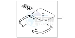 CBF600S drawing PANEL SET