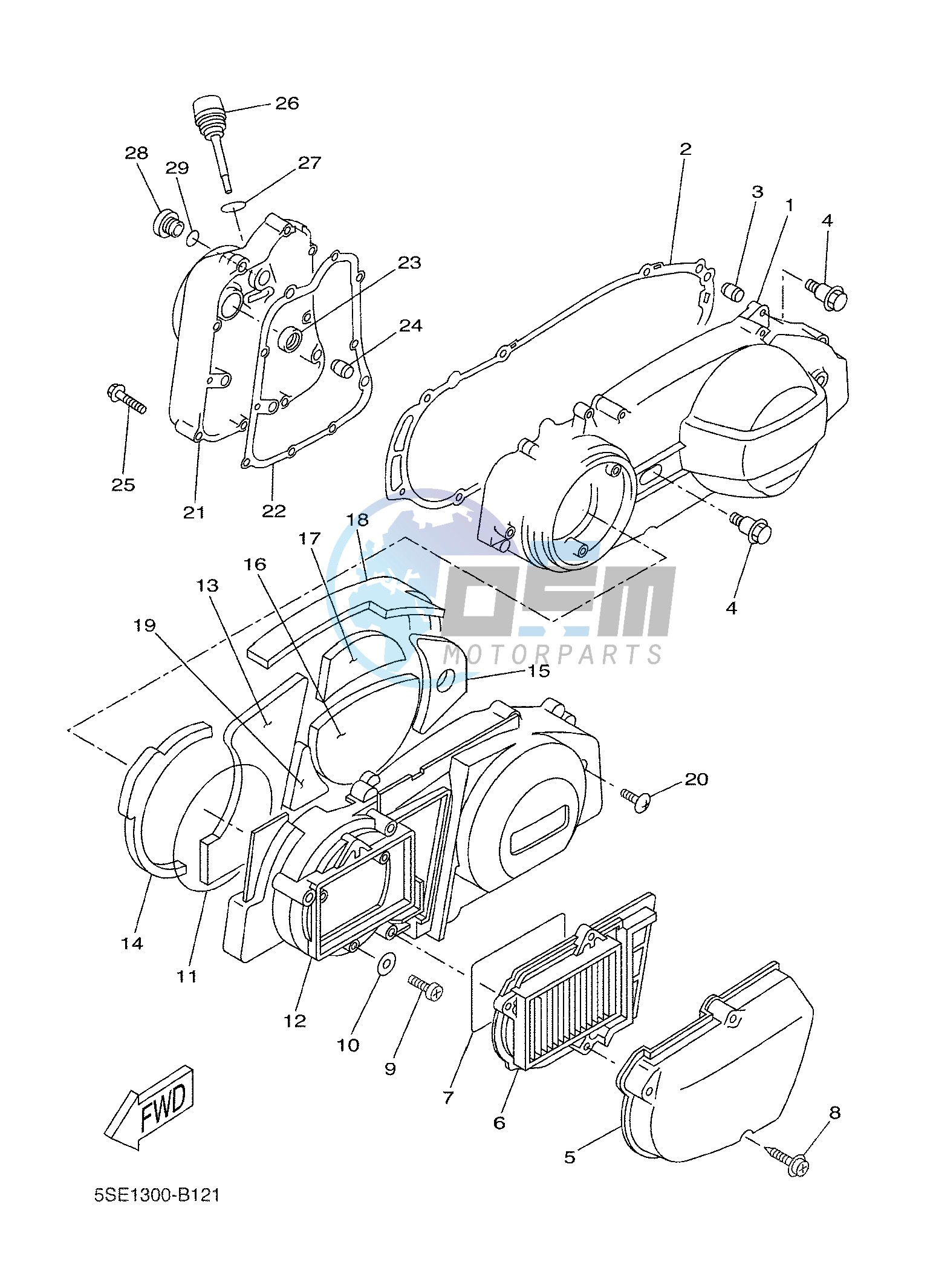 CRANKCASE COVER 1