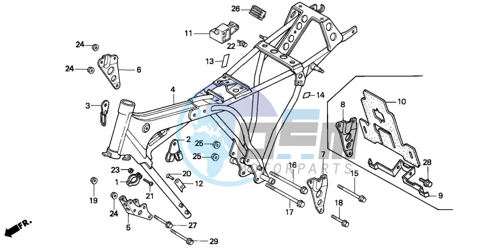 FRAME BODY