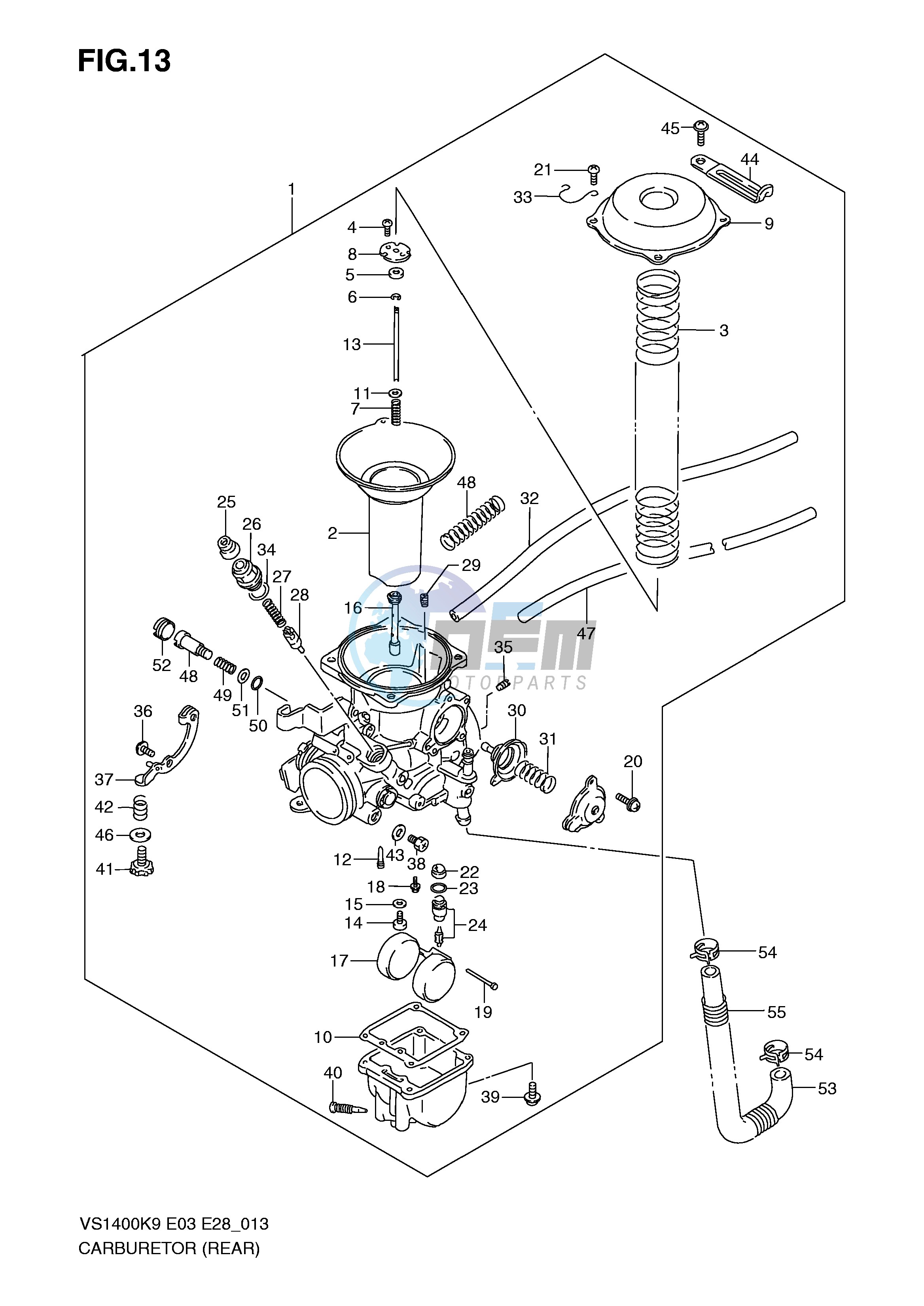 CARBURETOR (REAR)